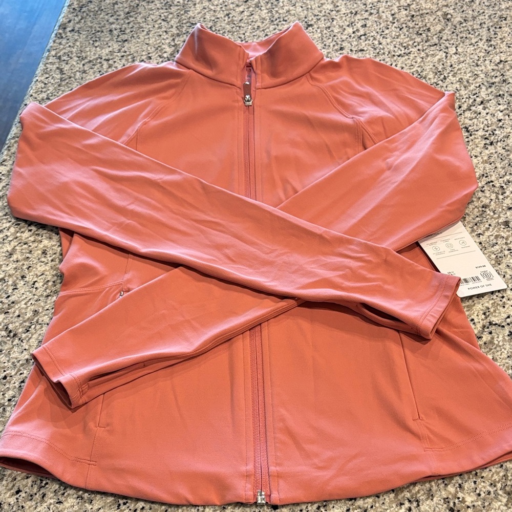 Athleta Women's Coral/Salmon Salutatiom Jacket II. New with Tag.